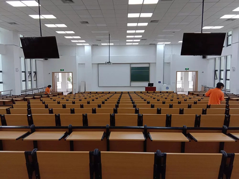 【上海理工大學】階梯教室課桌椅案例分享(圖3)