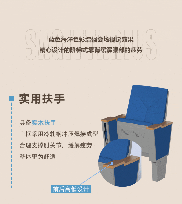 注重安全細節·質感非凡——祥聚科創禮堂椅人馬座系列(圖2)